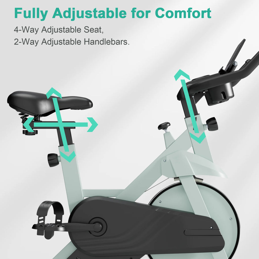 Super Run Silent Magnetic Exercise Bike (32 Resistance Levels)