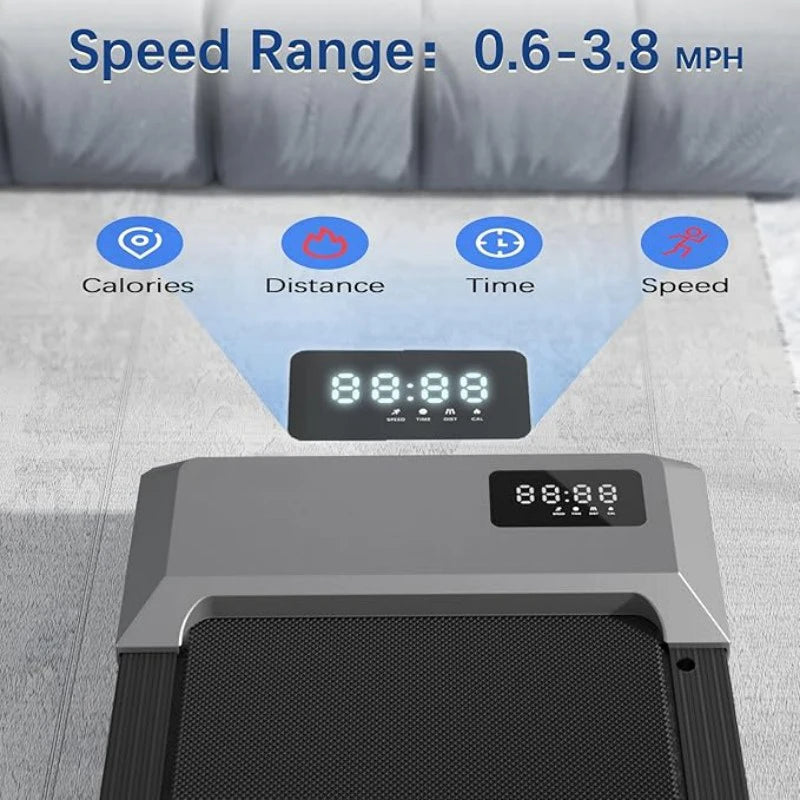 GYMIRO S1 Smart Walking Pad – 2.5HP Premium 2-in-1 Folding Treadmill for Home Workouts (300 lbs Weight Capacity)