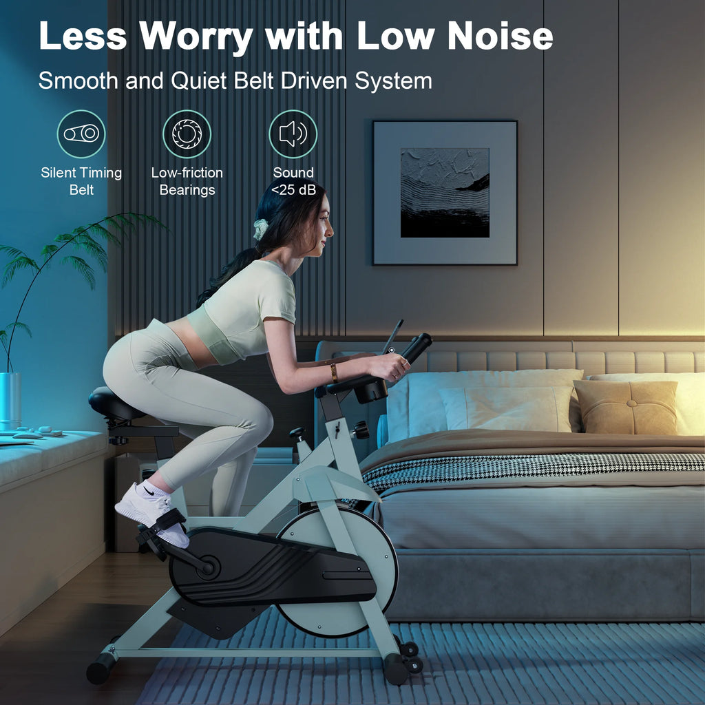 Super Run Silent Magnetic Exercise Bike (32 Resistance Levels)